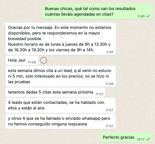 Resultados positivos en la captación de leads para negocios con agencia de marketing en Valencia